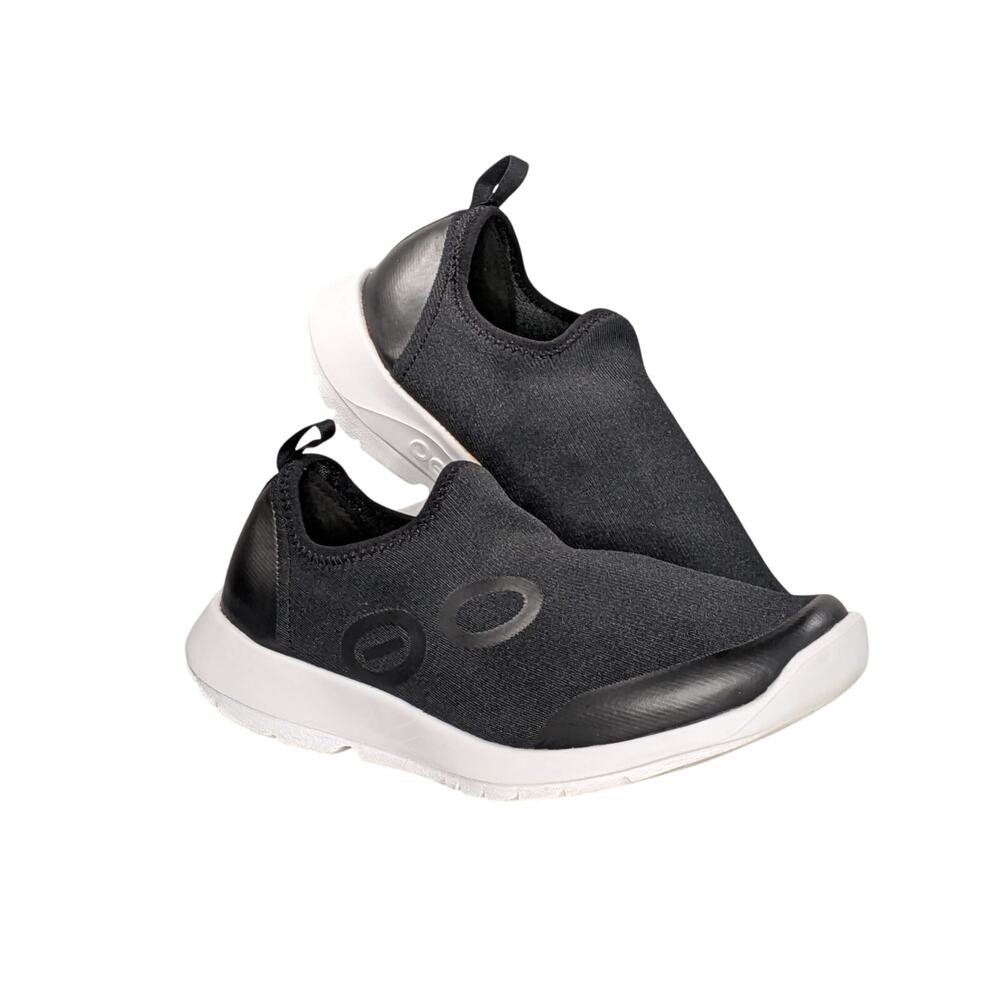 Oofos OOmg Sport Womens 7.5 Shoes Slip On Black Comfort Recovery Gym Loafer Low